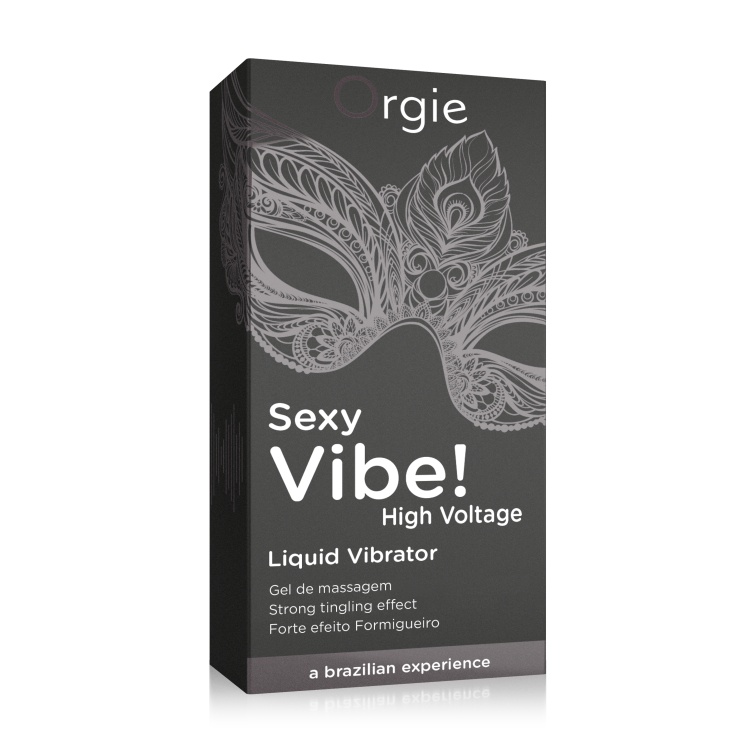 Tekutý vibrátor Orgie Sexy Vibe! High Voltage 15 ml