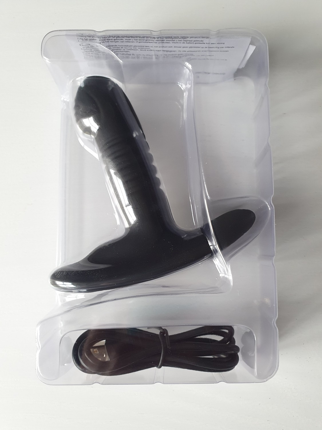 Vibračný stimulátor prostaty CalExotics Eclipse Thrusting Rotator Probe